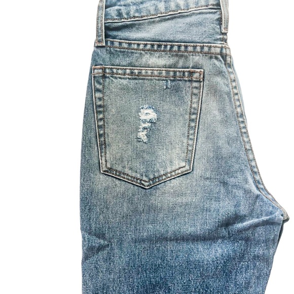 Free People SR vs Sandrine Rose Indigo Wash Straight Leg Denim Jeans, Sz 24 - Picture 12 of 14